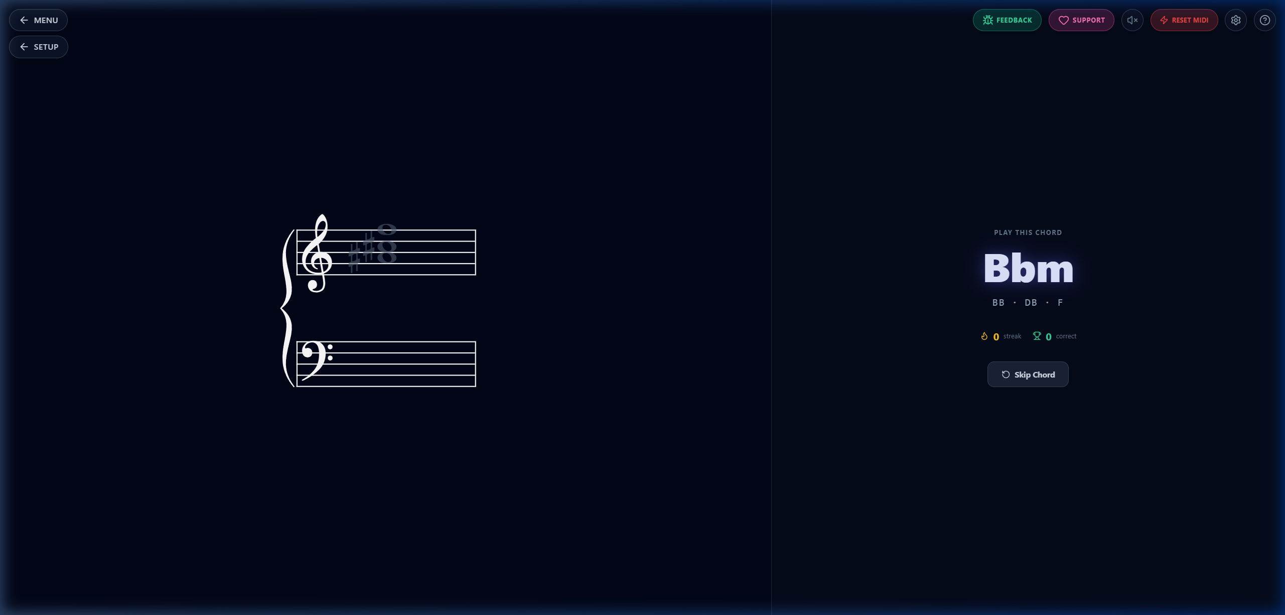 ChordGUI - Graphic user interface for your MIDI keyboard