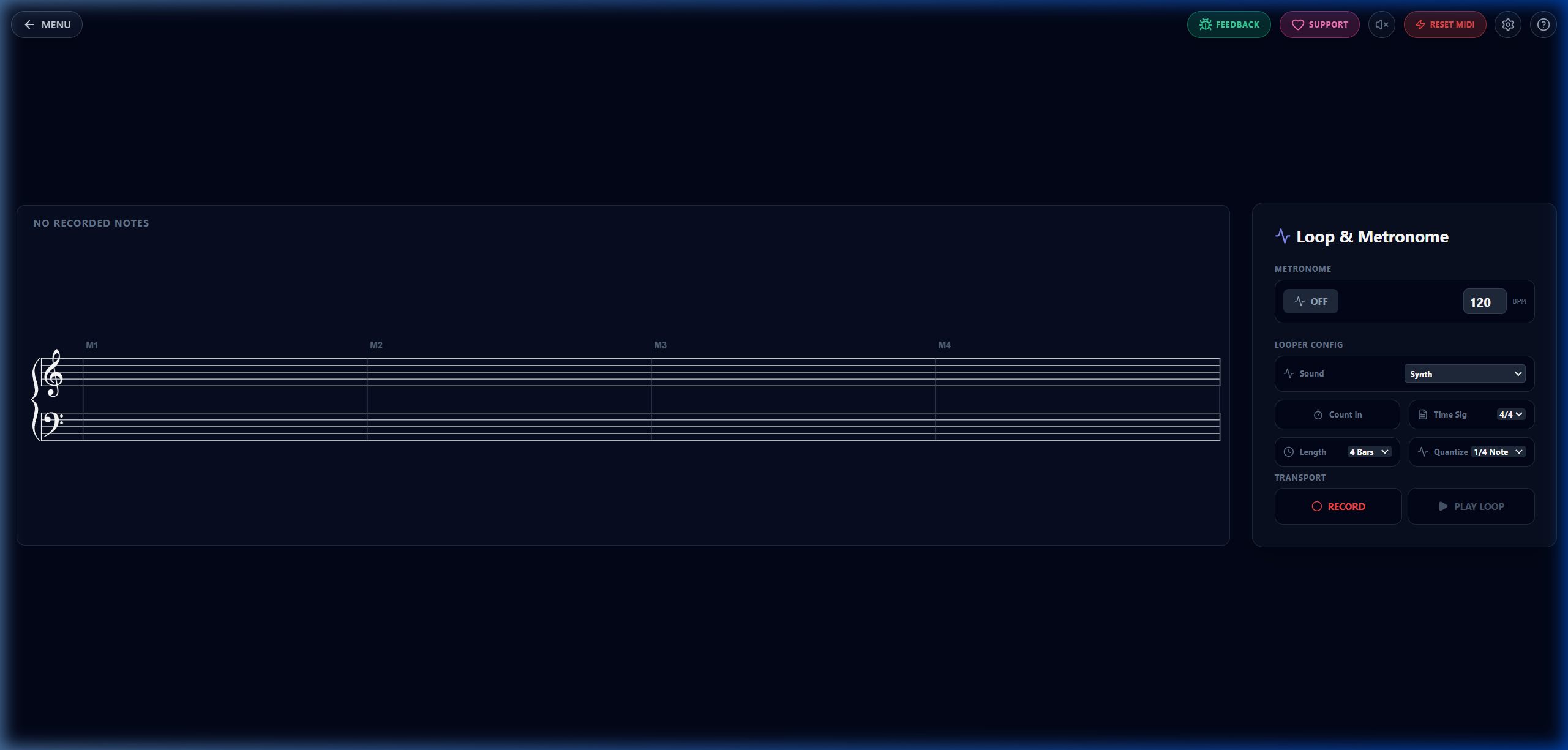 ChordGUI - Graphic user interface for your MIDI keyboard