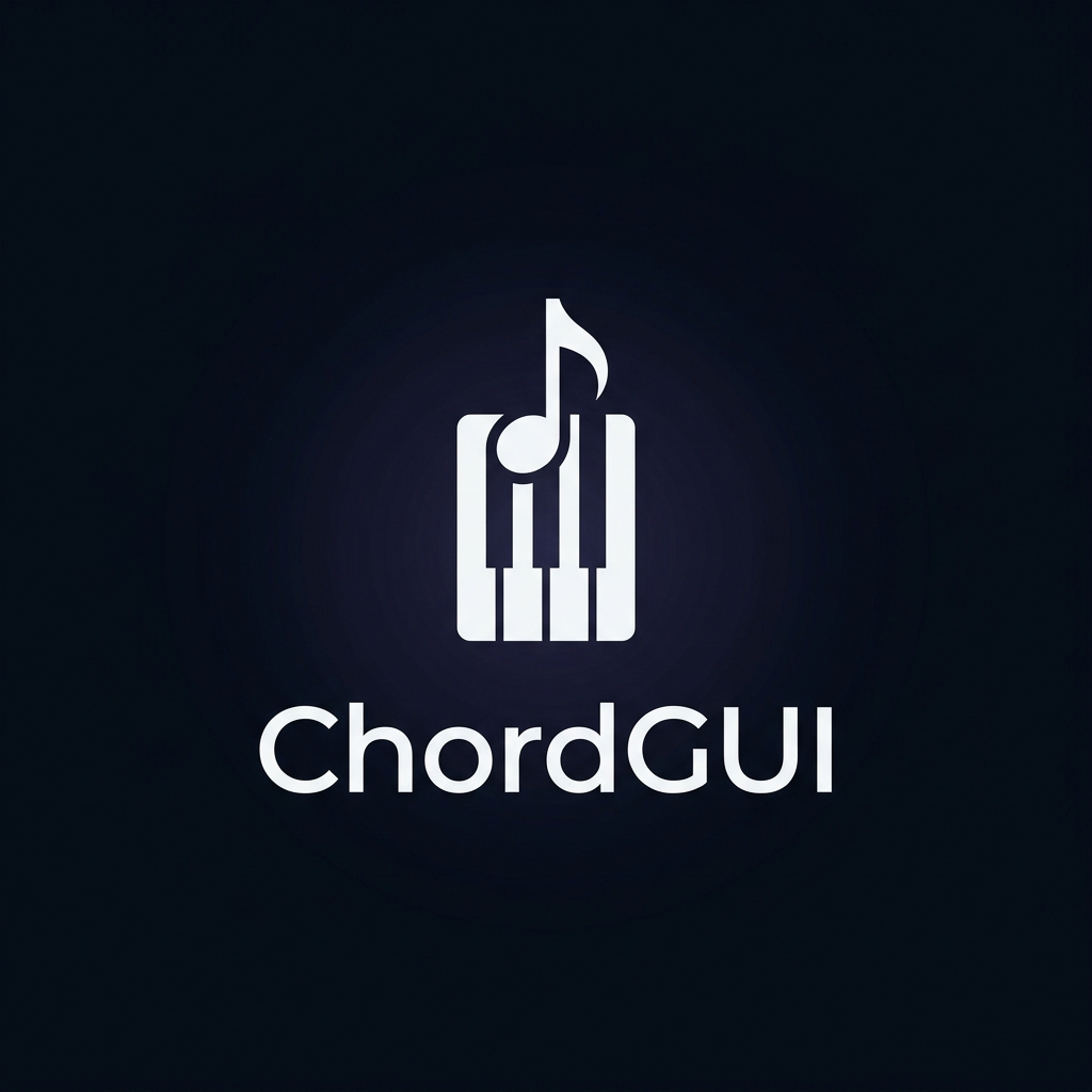 ChordGUI - Graphic user interface for your MIDI keyboard